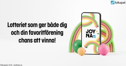 Nu börjar vi sälja JOYNA